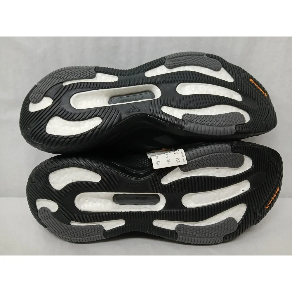 Adidas Men's SolarGlide 5 Running Shoes GX5468‎ Black Carbon Sz 12.5